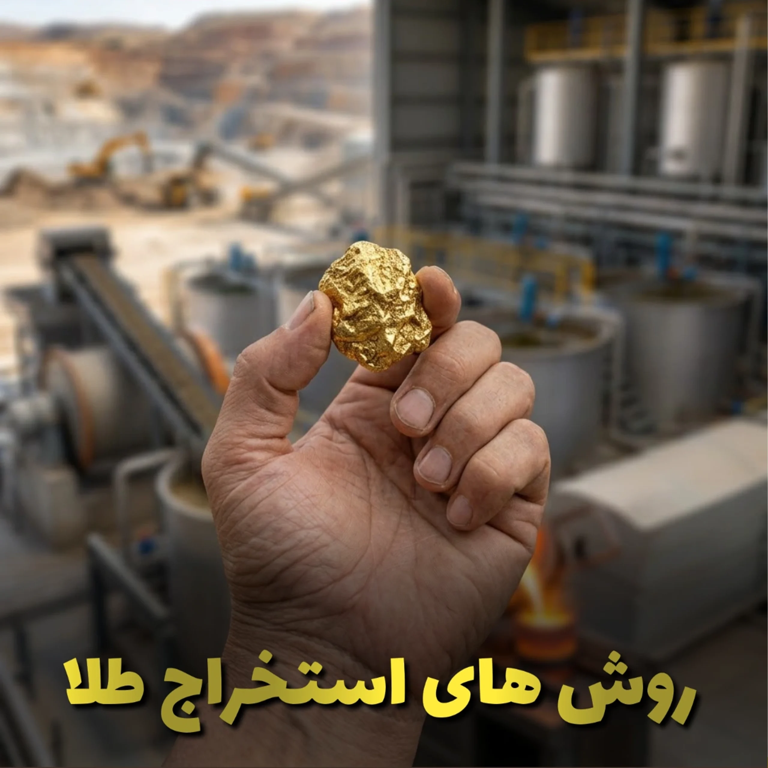 روش‌های استخراج طلا